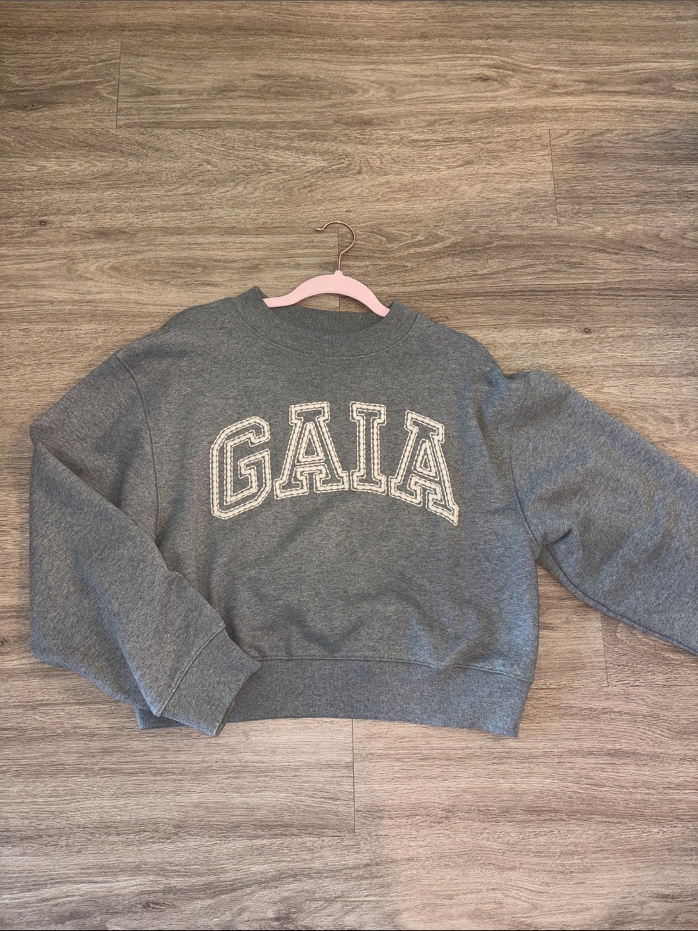 cult gaia x GAP Gray Crewneck Sweatshirt